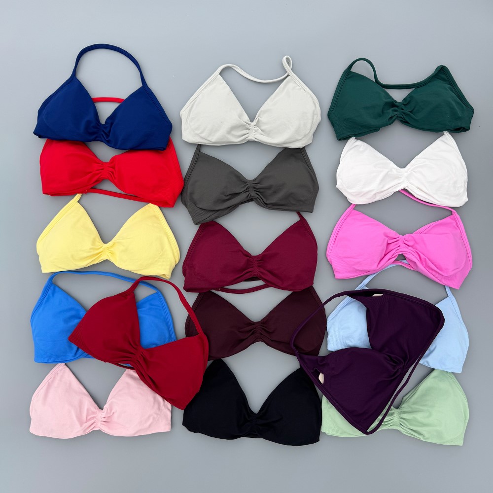 Strappy Bra Gym Top Women High - Underwire Bra Padded 评论和价格