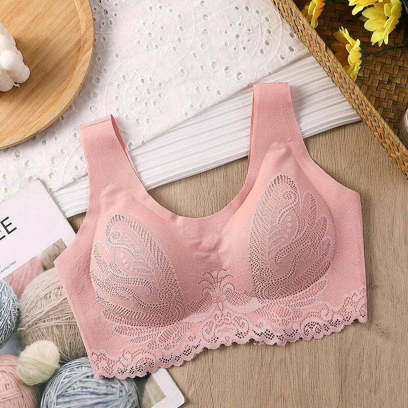 Breathable Latex Bra Seamless  - Sleep Bra Bralette 评论和价格