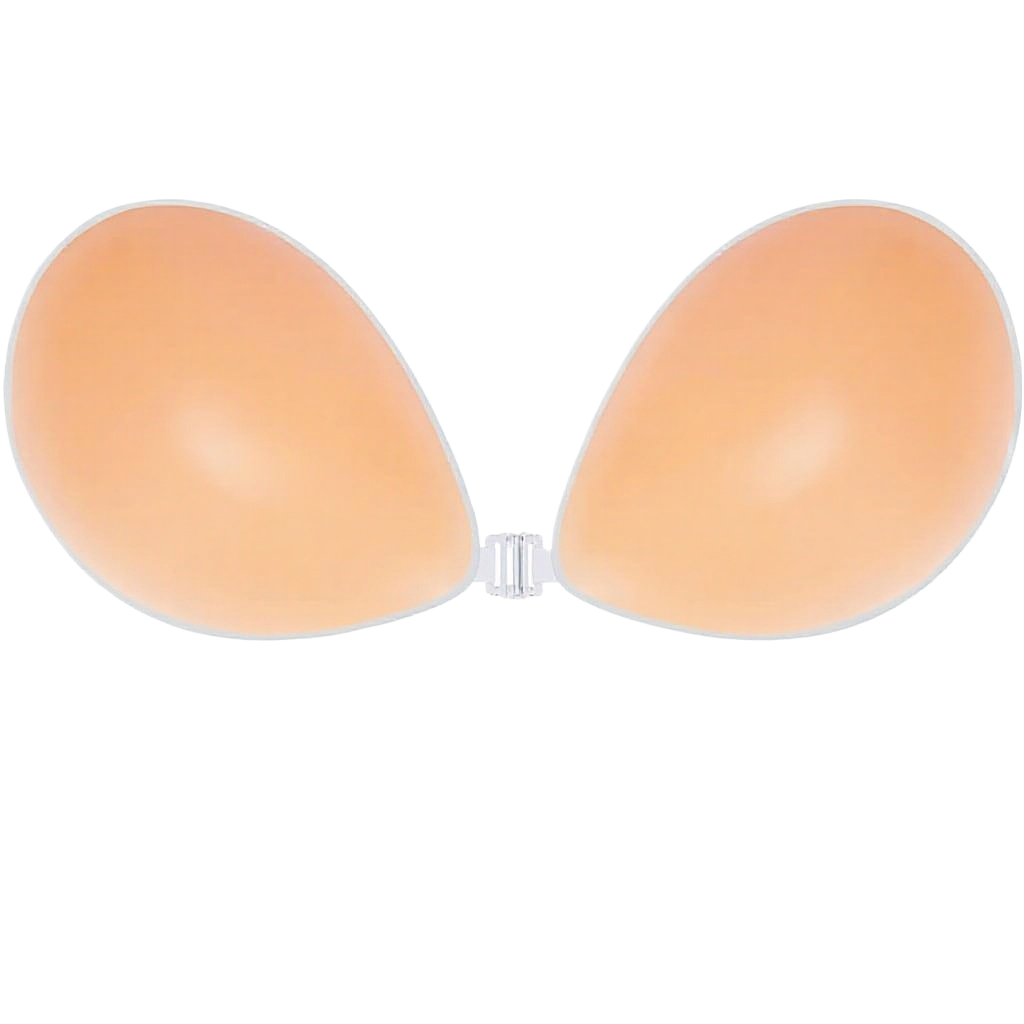 Push-Up Wire-Free Solid Silico - Backless Bra Sticky 评论和价格