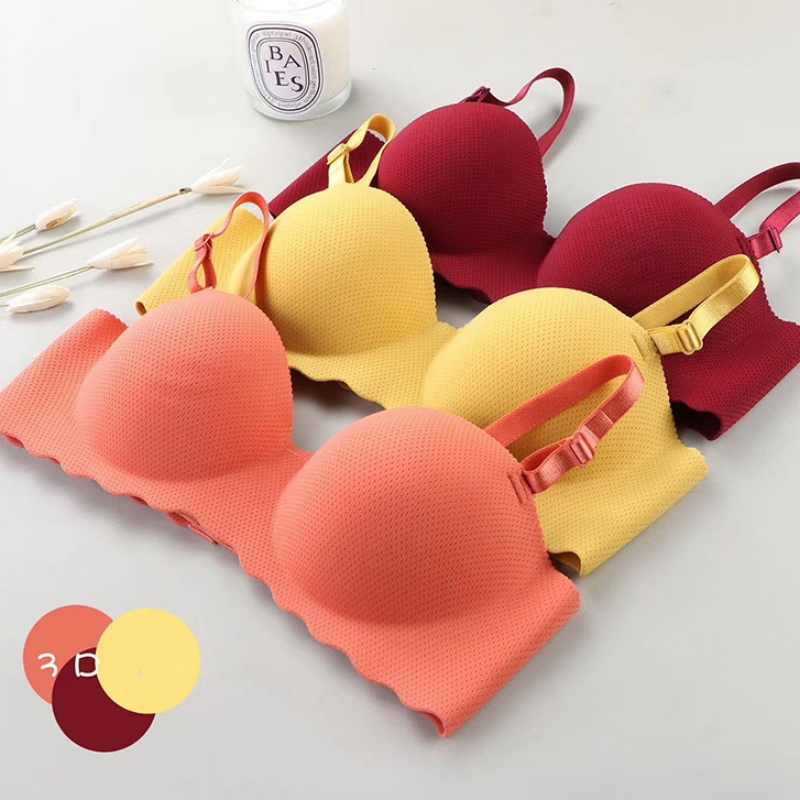 Thin One-piece Seamless Women' - Sleep Bra Bralette 评论和价格