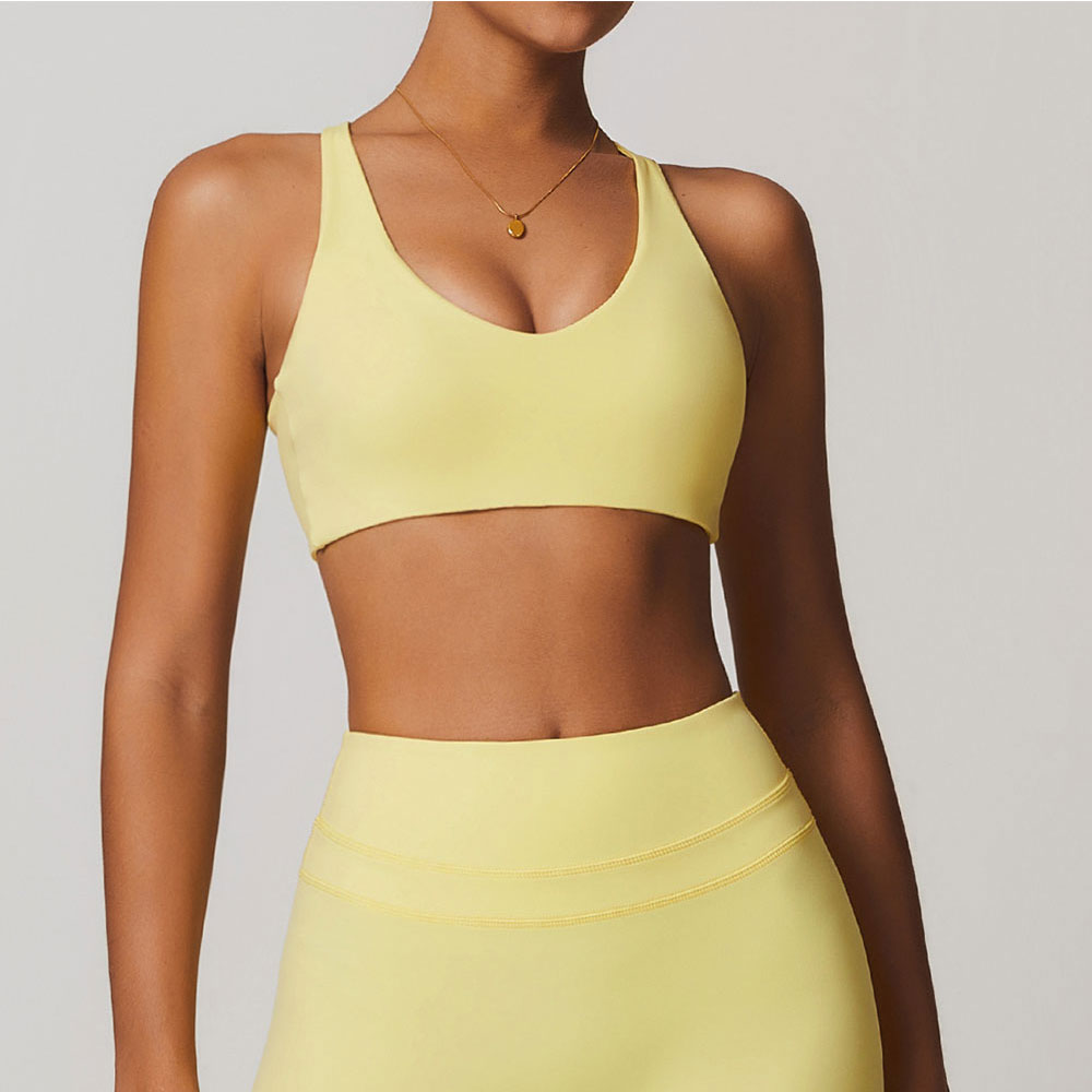 JUREN Sports Bra Women Fitness - Underwire Bra Padded 评论和价格