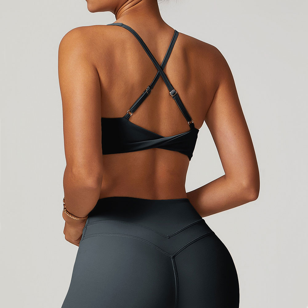 JUREN Sports Bra Women Fitness - Underwire Bra Padded 评论和价格