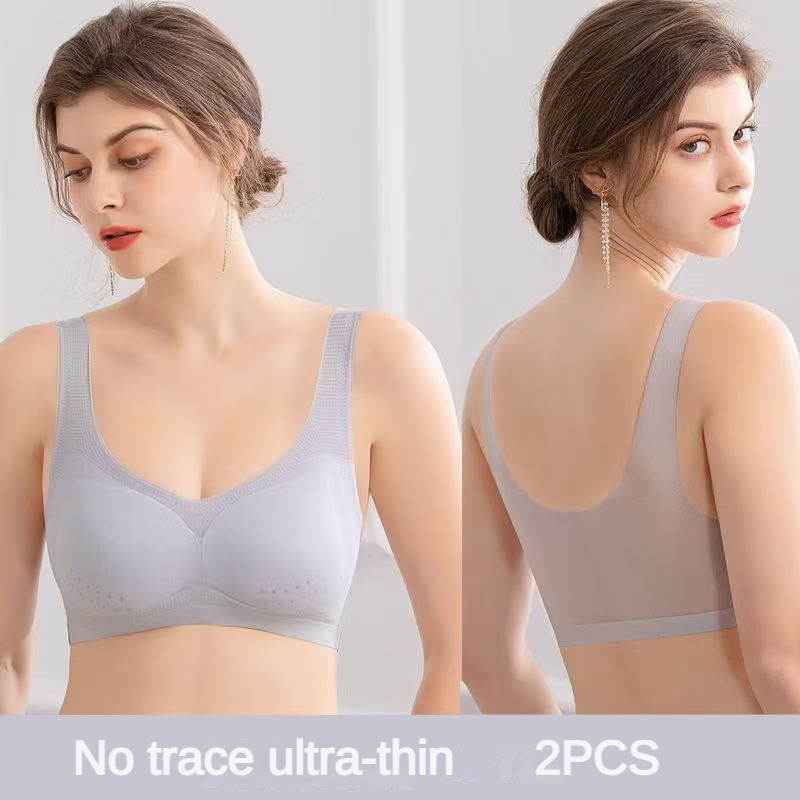 2PCS sexy bra lingerie Plus Si - Sleep Bra Bralette 评论和价格